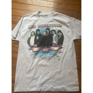 Lee Greenwood 1992 World Tour Concert T shirt XL Extra Large Band Country 92 Tee